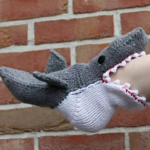 Wool Knitted Animal Socks