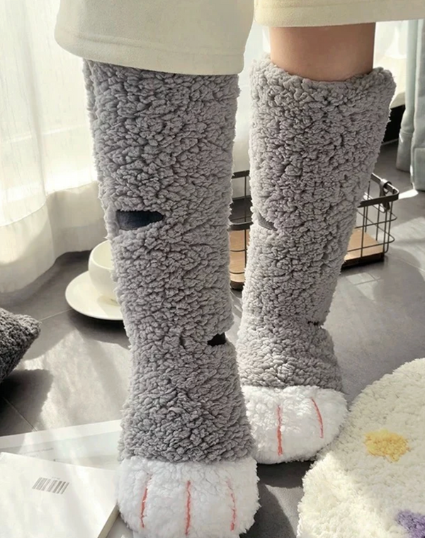 Cute Paw Floor Socks