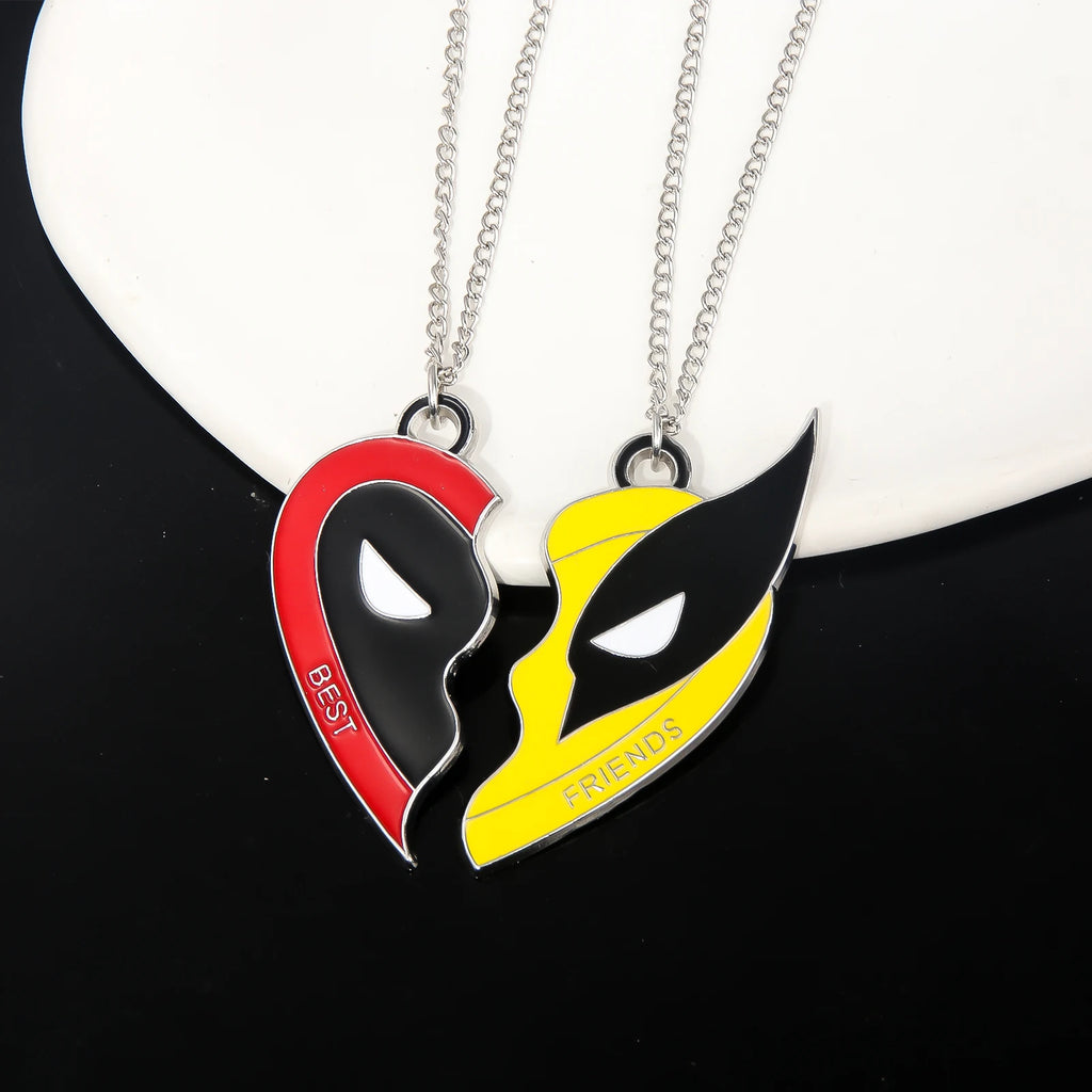 Marvel Deadpool and Wolverine Best Friends Pendant main image 0