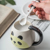 Ceramic Mug with Teaspoon