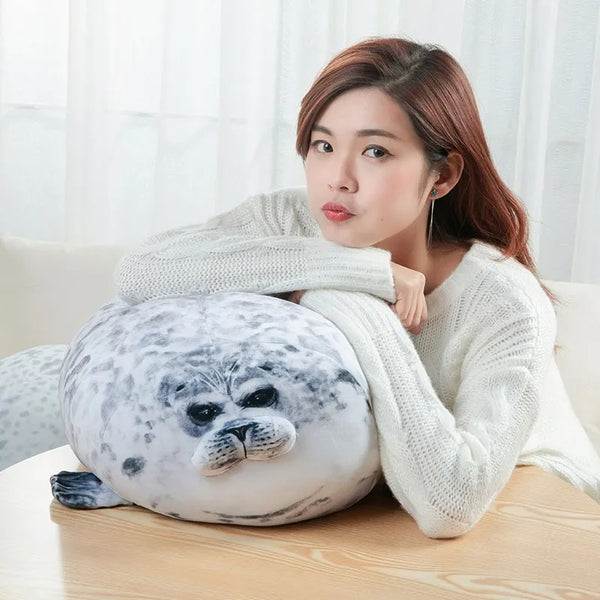 Angry Blob Seal Plush