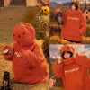 Premium Double-Faced Fleece Pumpkin Hoodie