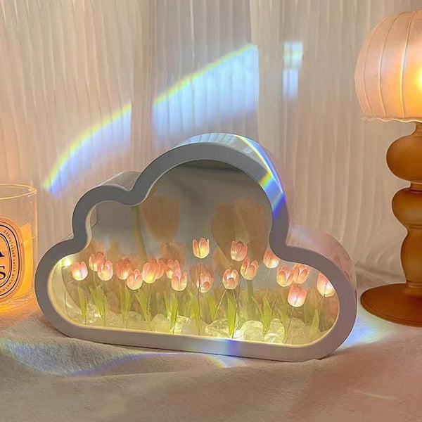 Cloud Tulip LED Mirror Lamp