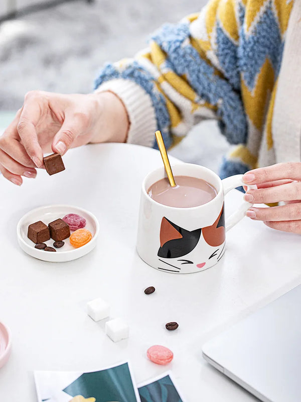 Cat Ceramic Mug