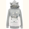 Warm Thick Fleece Unisex Hoodie Winter Breathable Streetwear Pullover With Pet Carrier Pocket For Small Dog Cat Men Women