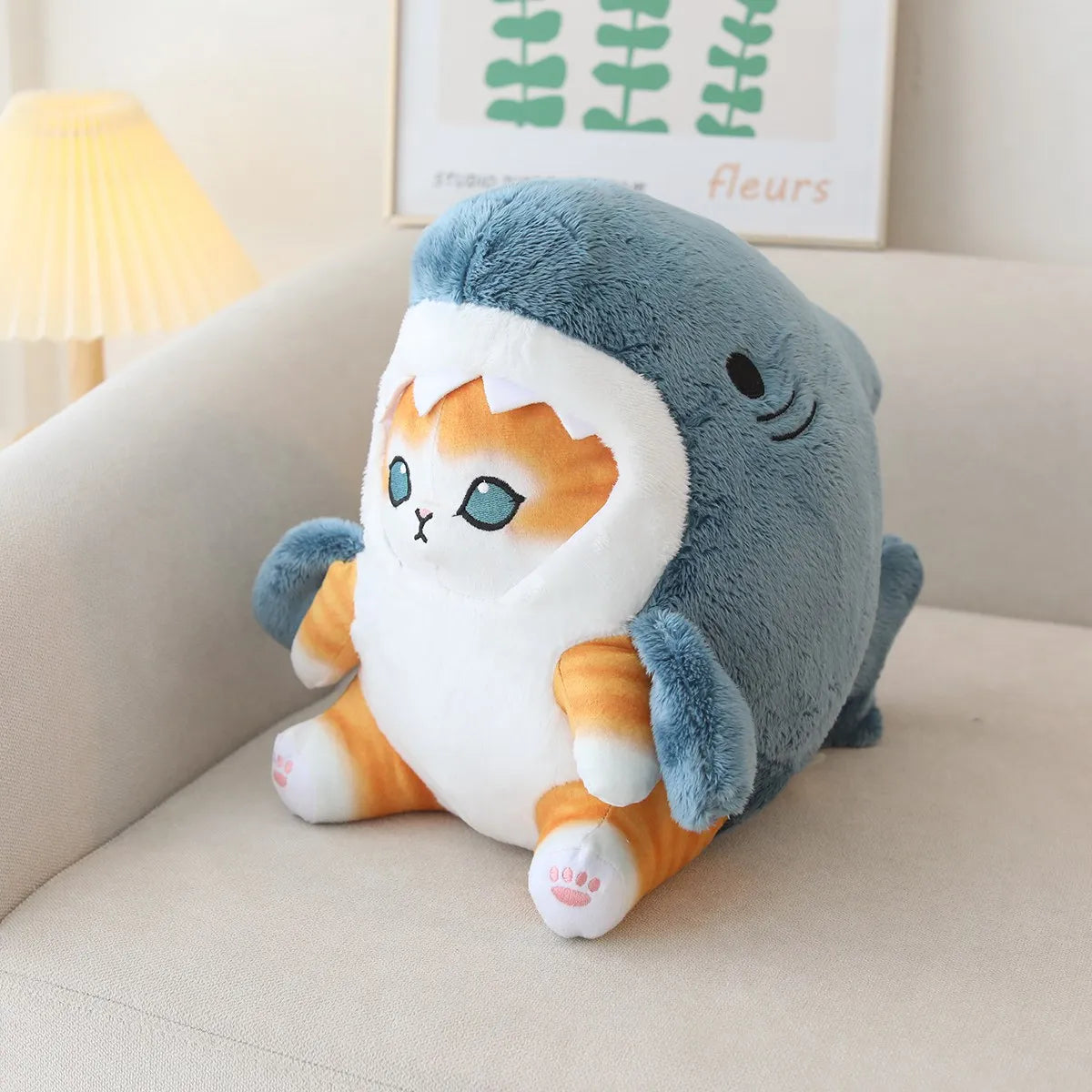 22cm Squalo Gatto Peluche Bambole, Squalo Gatto Animali Di 22cm Squalo Gatto Peluche Bambole, Squalo Gatto Animali Di
