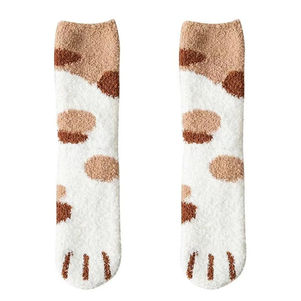 Cute Paw Floor Socks