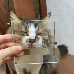 Creative Mosaic Pixel Glass