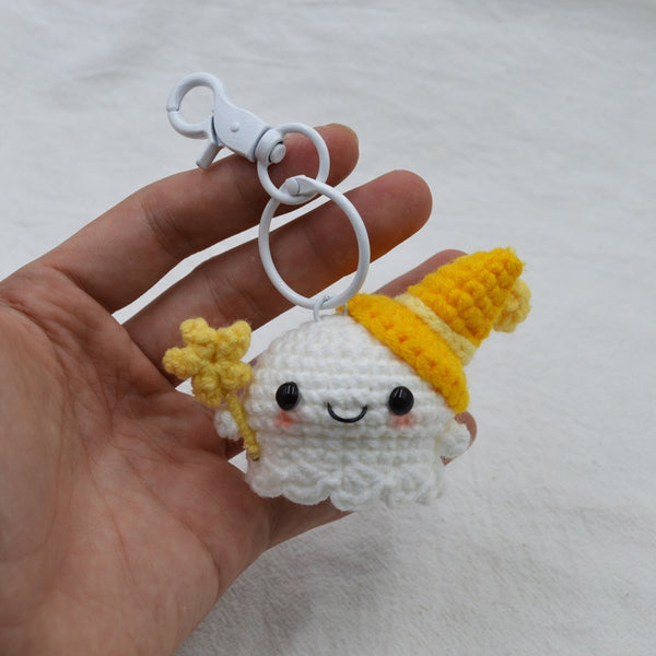 Hanging Crochet Ghost