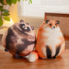 Fox and Raccoon Soft Squishy Plushies