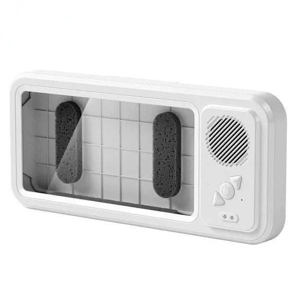 Shower Phone Holder with Bluetooth Speaker
