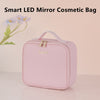 Makeup Organizer Bag With LED Mirror