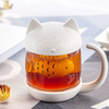 Cat Shaped Fibre Glass Cup Tea Infuser