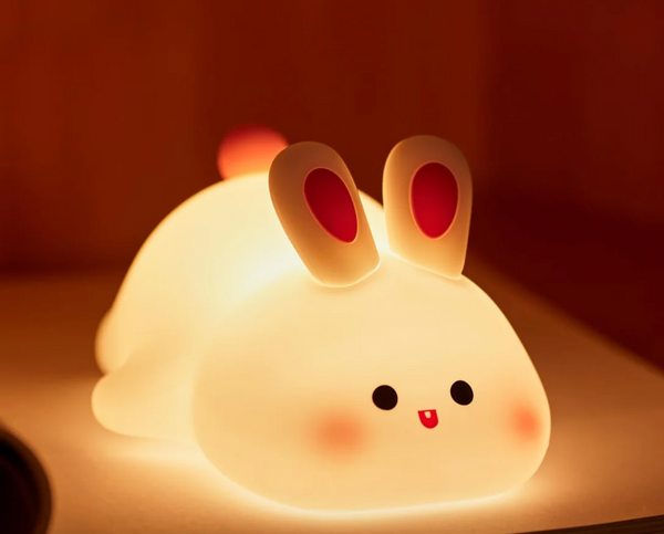 Squishy Big Face Bunny Lamp