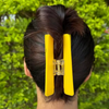 Overstimulated Caution Sign Hair Claw Clip