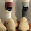 Peekaboo Cat Mid-Calf Socks