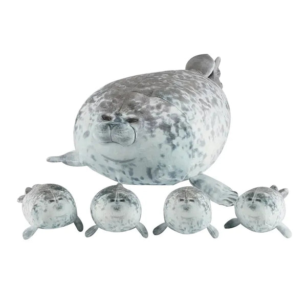 Angry Chonky Seal Family