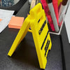 Caution Overstimulated Desk Sign