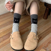 Peekaboo Cat Mid-Calf Socks