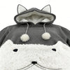 Warm Thick Fleece Unisex Hoodie Winter Breathable Streetwear Pullover With Pet Carrier Pocket For Small Dog Cat Men Women