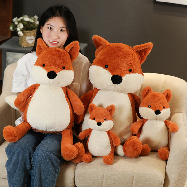 Soft Fluffy Fox Plush