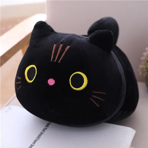 25/100cm Cute Soft Cat Plush Pillow