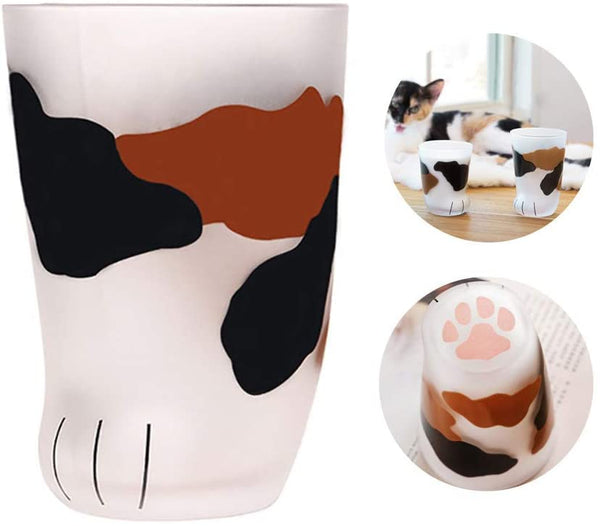 Fancy Paw Glass Cup