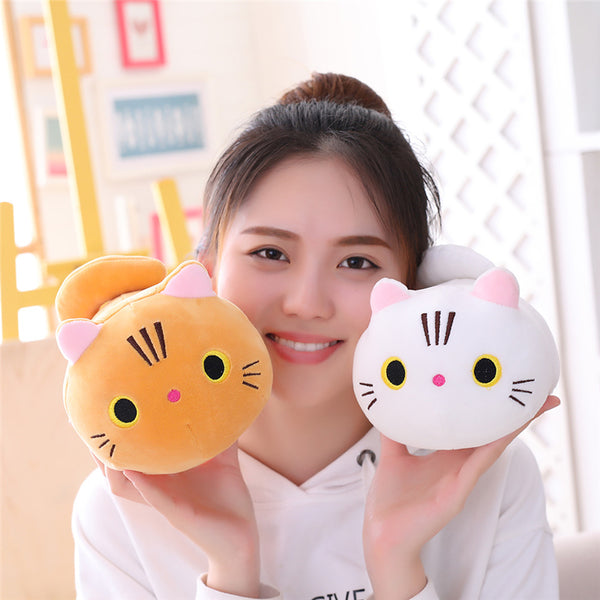 25/100cm Cute Soft Cat Plush Pillow