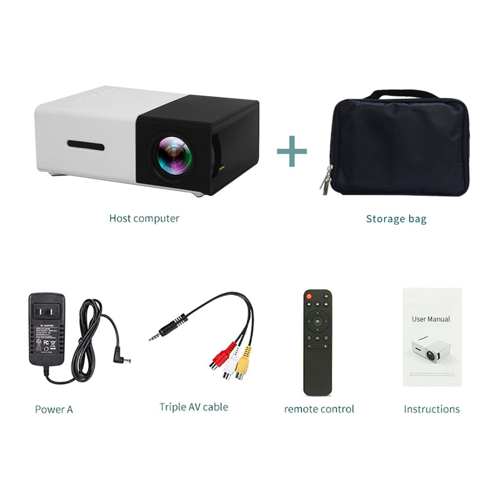Mini Led Projector How To Use Pro LED Mini Portable Projector | StarkTrends
