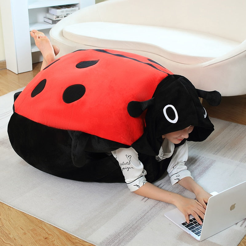 Shell Shock Ladybug Wearable Stuffed Ladybug Shell | StarkTrends