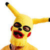Knitted Pikachu Mask