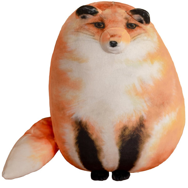 Fox and Raccoon Soft Squishy Plushies