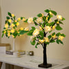 LED Table Lamp Light Rose Flower Tree