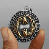 Vikings Wolf Fenrir Necklace