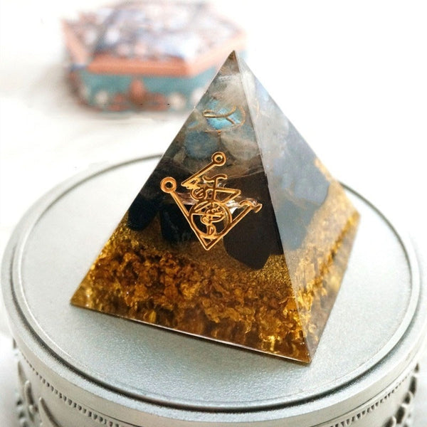 Orgonite Natural Crystal Pyramid