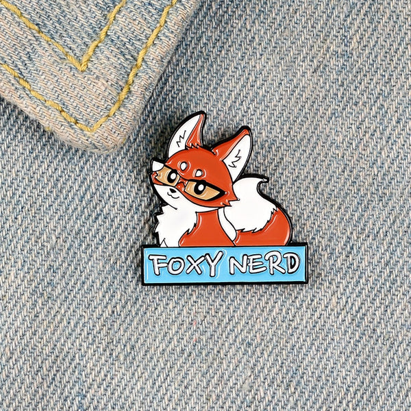 Foxy Nerd Badge