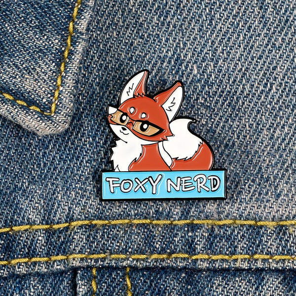 Foxy Nerd Badge