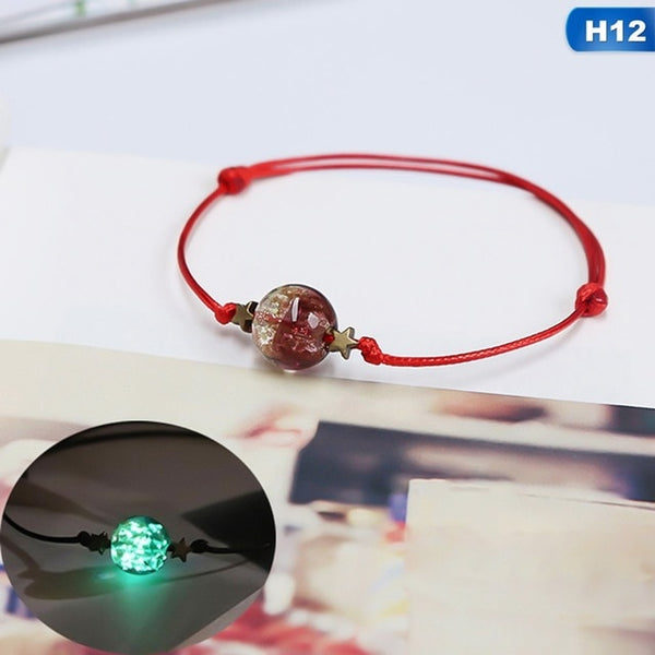 Luminous Bead Glow Bracelet