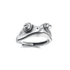 Silver Owl Ring