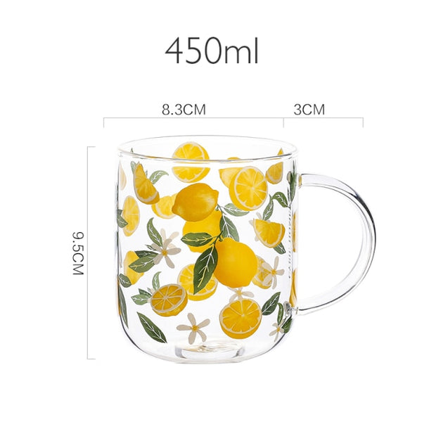 Heat-Resistant Glass Mug