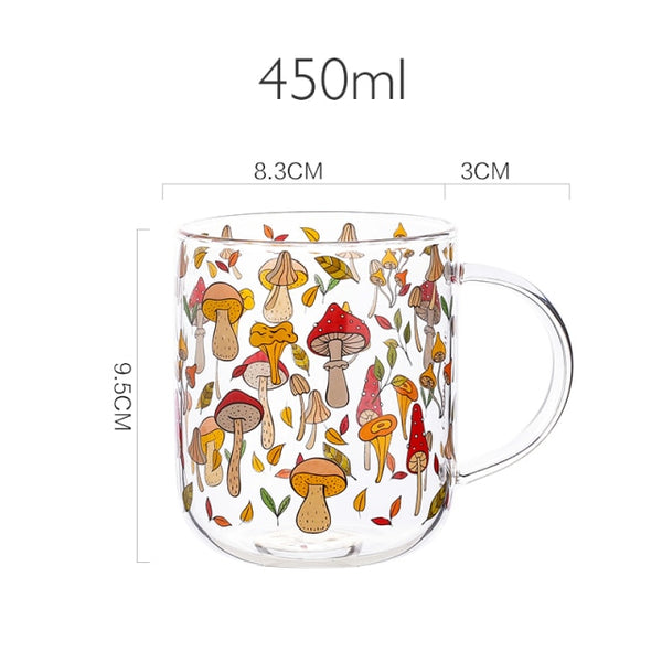 Heat-Resistant Glass Mug